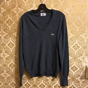 Vintage Lacoste V-Neck Sweater
